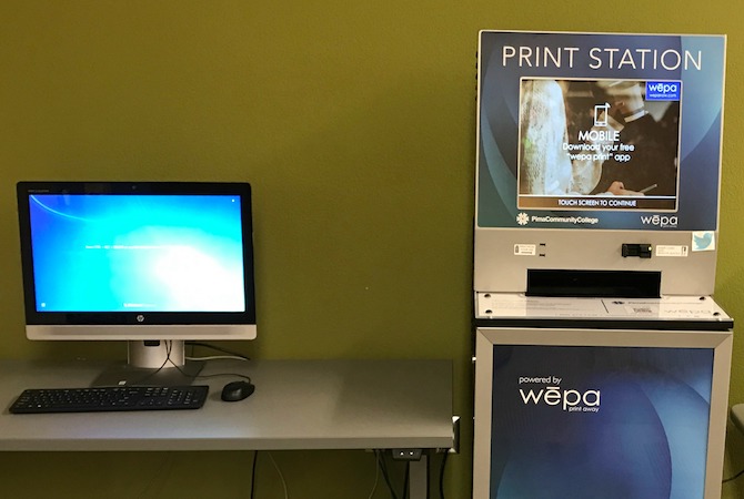 Increasing the Accessibility of Cloud Printing at Pima Community College